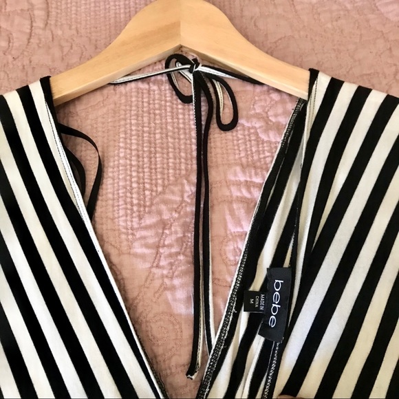 Bebe Striped Playsuit - Picture 5 of 7